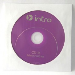 Компактдиск CD-R 700/52  Intro конверт/1