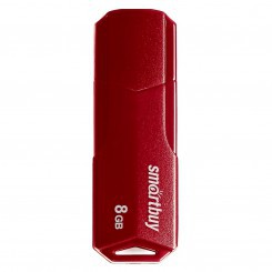 Флеш-диск  USB  Smart Buy   8 Gb Clue (burgundy)