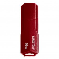 Флеш-диск  USB  Smart Buy  16 Gb Clue (burgundy)