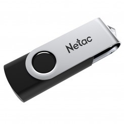 Флеш-диск  USB  Netac  256 Gb  U505  black/silver